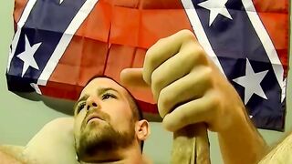 Horny Joe loves to suck Wade big cock after showing it off