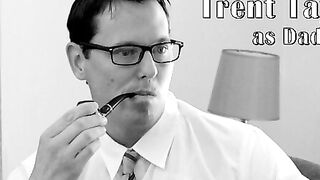 Beaver is feeling lusty, so he whips out his meat and starts masturbating. His mom