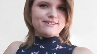 cute teen scarlett fever enjoys getting fucked by huge cock