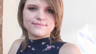 cute teen scarlett fever enjoys getting fucked by huge cock