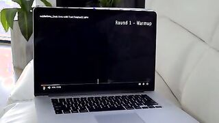 T Stone is into the middle of a marathon masturbation session with the inspiration of