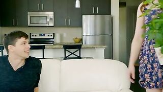 Alex D. is waiting for his gf Ember Stone to arrive home when Ember's roommate, Alexa Grace, decides to take
