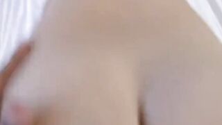 busty stepsis gags on her brother's cock
