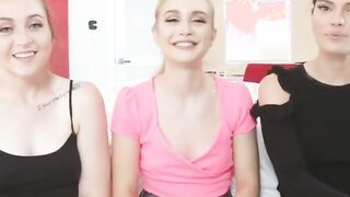 lucky guy gets fucked by hot teen models