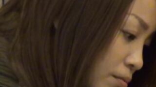 Japanese babes secretly taped while flashing panties