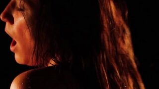 Passionate babe loves anal riding cock after sucking it