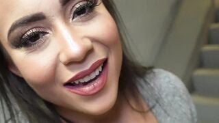 wife on huge black holiday