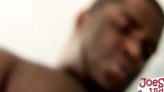 Brian loves to suck Bigblack floppy dick after jerking