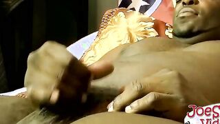 Brian loves to suck Bigblack floppy dick after jerking
