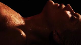 Sinful beauty ass drilled in complete darkness