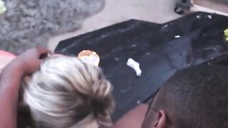 dirty amateurs blowing huge black dicks in swinger gangbang