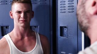 Hunk stepuncle gives advice to stud nephew but got banged