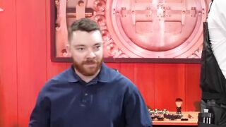 Nathan Daniels fisted deep by Logan Bell while masturbating