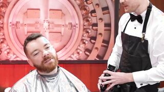 Nathan Daniels fisted deep by Logan Bell while masturbating