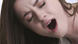 Brunette Gabriella Lati and strong dick Kristof Cale fucking