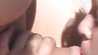 Chubby minx entertains handyman with pussy pounding action