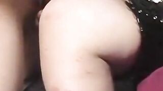 Chubby minx entertains handyman with pussy pounding action