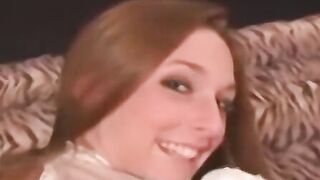 Stunning bride determines sexuality after pussy hammering