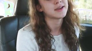 cute teen sucks her stepdad for a car