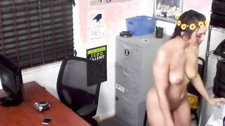naughty teen damages fur coats and gets fucked