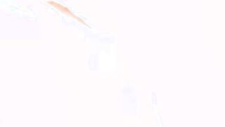 Tranny Jenna Gargles doggystyle drilled for boyfriend facial