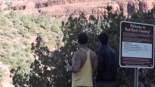 Buffed and inked guy bareback fucks his Asian buddy