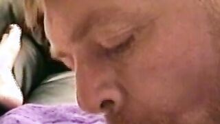 Deviant amateur cockteasing before blowjob and wank