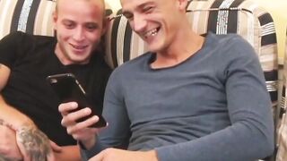horny boys invited the girl home
