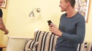 horny boys invited the girl home