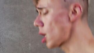 Twink fucked by the officer to be released