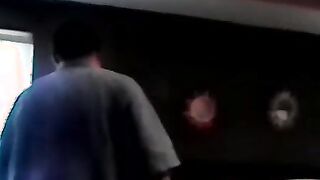 Jason comes and goes after a two minute blowjob from Joe