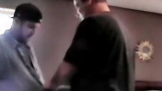 Jason comes and goes after a two minute blowjob from Joe