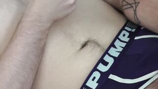 Bearded macho raw penetrates a jock missionary style