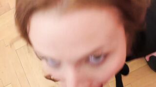 Ginger vixen enjoys getting fucked and filmed by senior