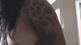 amateur swingers having an interracial threesome orgy