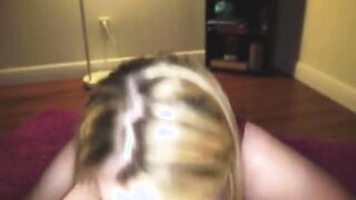 busty blonde step-mom fucks big dick son after work Hoe 2