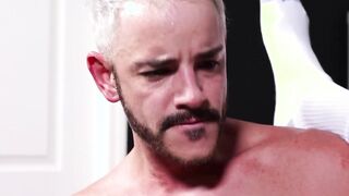 Lusty jock stepcousins moans on hard bareback fuck