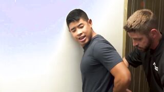 Young Asian Luke Truong tight ass drilled by Johnny Ford