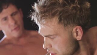 Cheating stud Trent Marx rides bigdick barber Reese Rideout