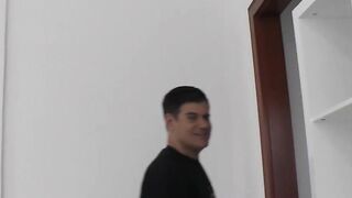 Perverted secretary Nesty pussy plowed vigorously in POV