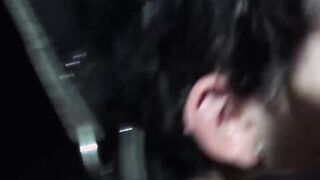 Bottom twinkie drilled wildly and spunked on the sex swing