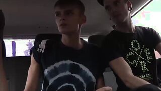 Sexy and horny dudes Matt and Stephan film their orgy