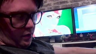 Curvy redhead with perfect melons cocksucking fake producer
