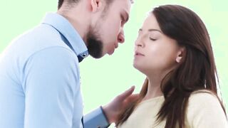Sticky creampie for sexy young teen after she gets hot oral