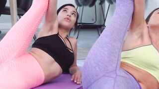 are you serious mom? - yoga step mom fucks my bf and i join