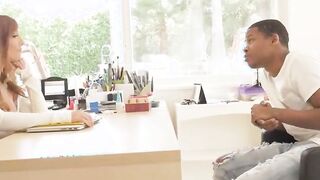 mature red head fucked by big black cock