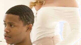 mature red head fucked by big black cock