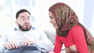 sister gets fucked in hijab after arranged marriage