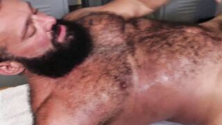 Bigdick latino Justin Eros railed bareback by Alex Tikas