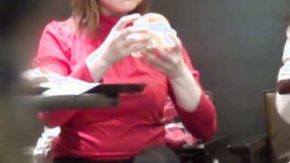 Japan babes spread their legs up for voyeur to see
